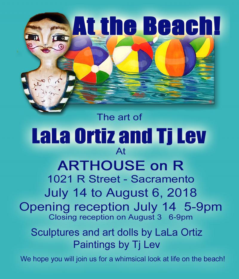 At the Beach card copy