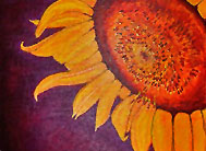 sunflower painting