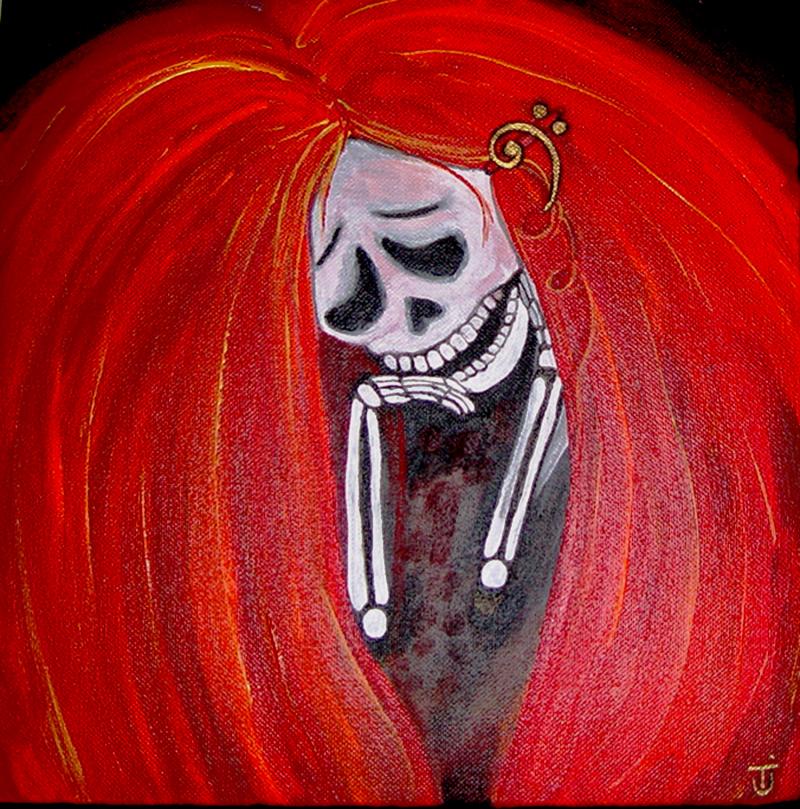 Bass Blues painting